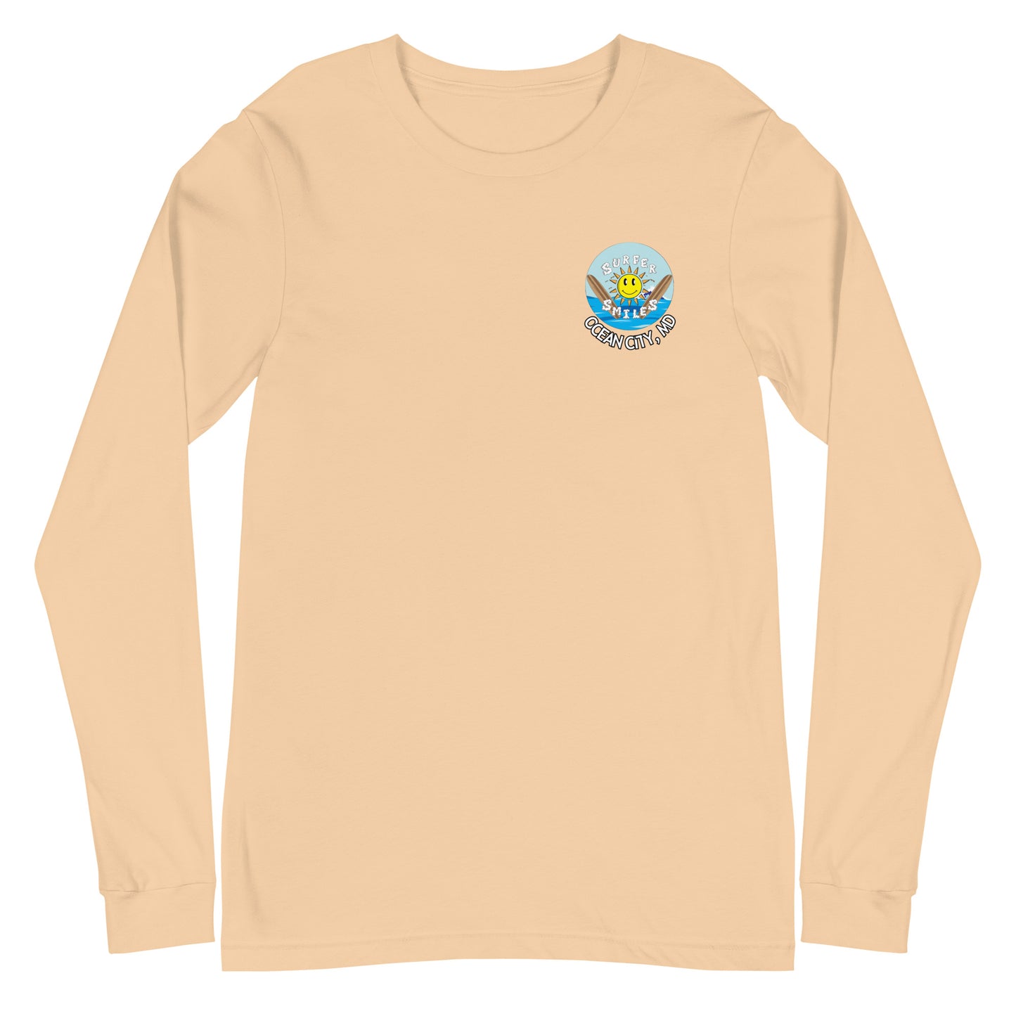 Women's Long Sleeve Shirt - 3 Color Surfer Smiles OC