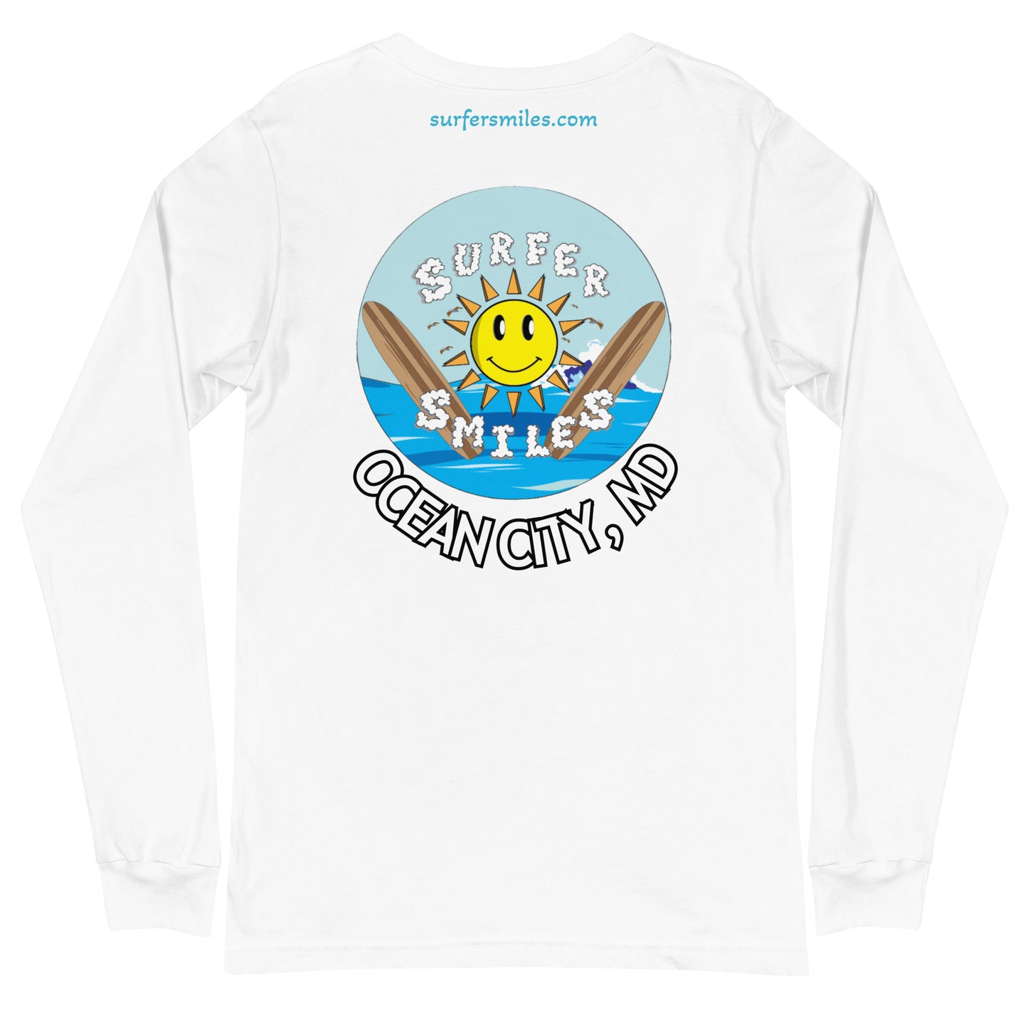 Women's Long Sleeve Shirt - 3 Color Surfer Smiles OC