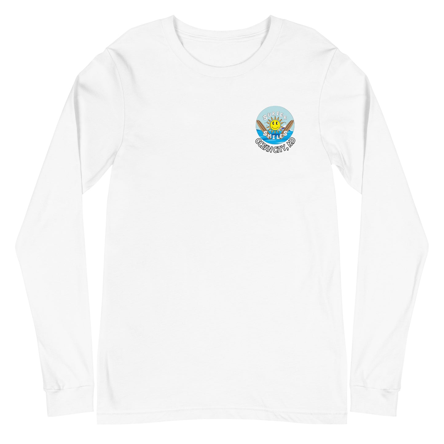 Women's Long Sleeve Shirt - 3 Color Surfer Smiles OC