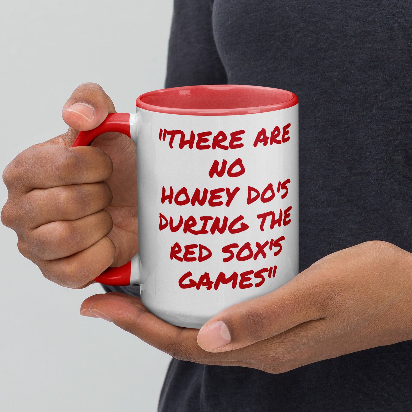 Boston Red Honey Do White Mug