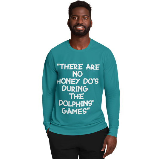 Honey Do's Aqua Long Sleeve Shirt