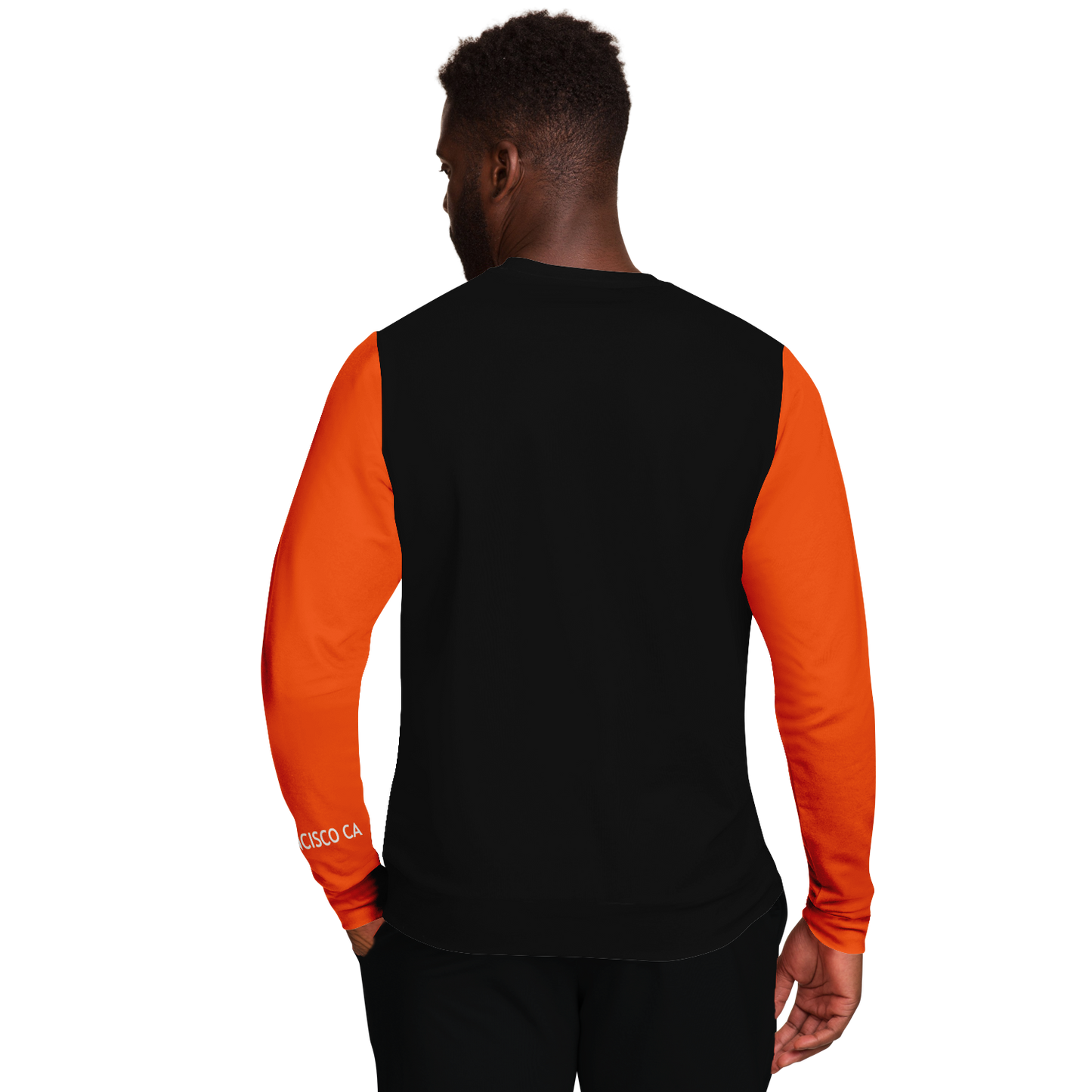 San Francisco Black Orange Long Sleeve Shirt