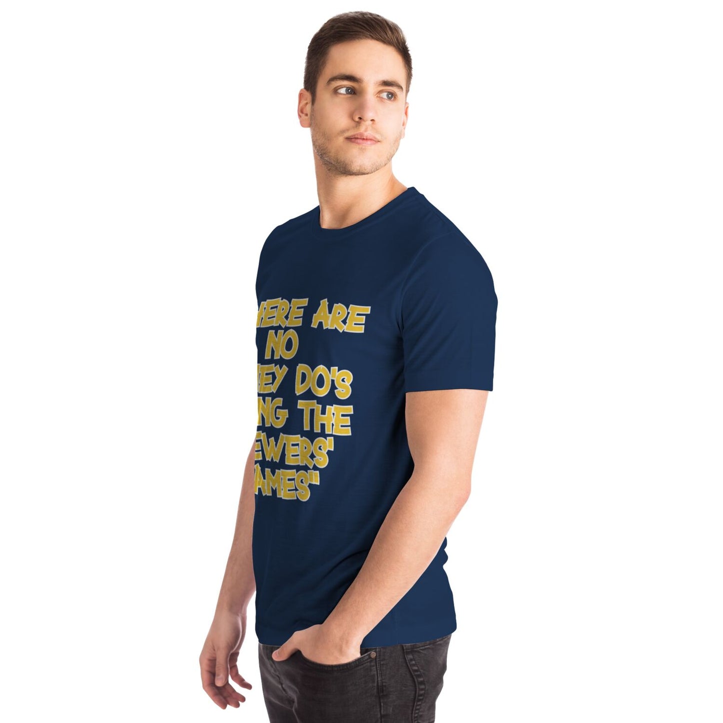 Honey Do's Navy Blue Yellow T-shirt 2