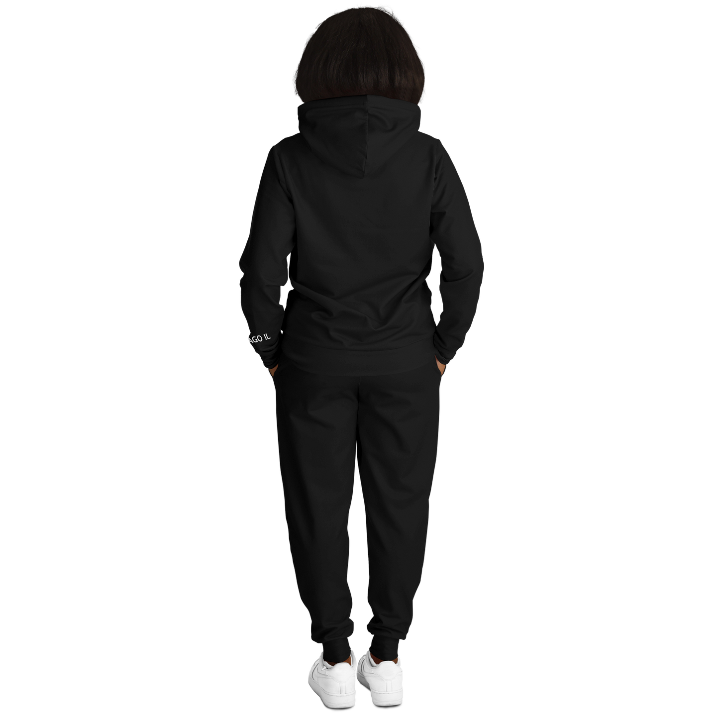 Chicago Black Hoodie and Joggers TWO