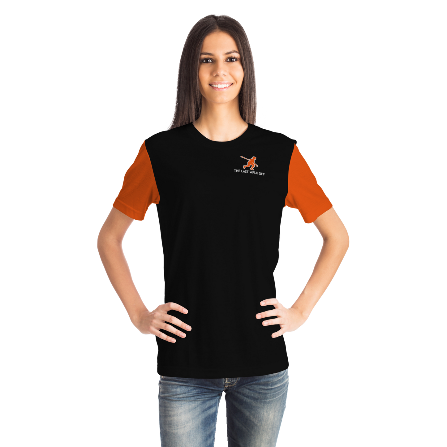 Baltimore Black Orange Short Sleeve Shirt