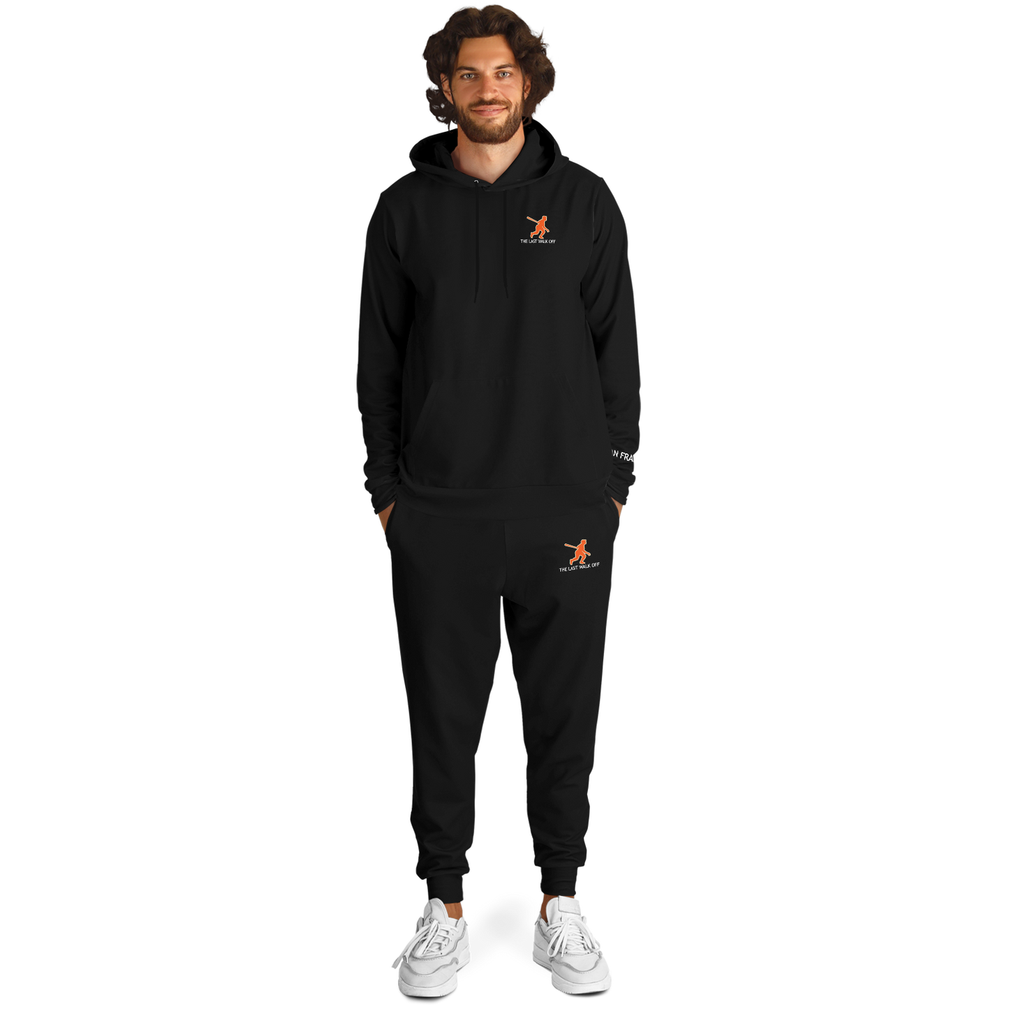 San Francisco Black Hoodie and Joggers Bridge