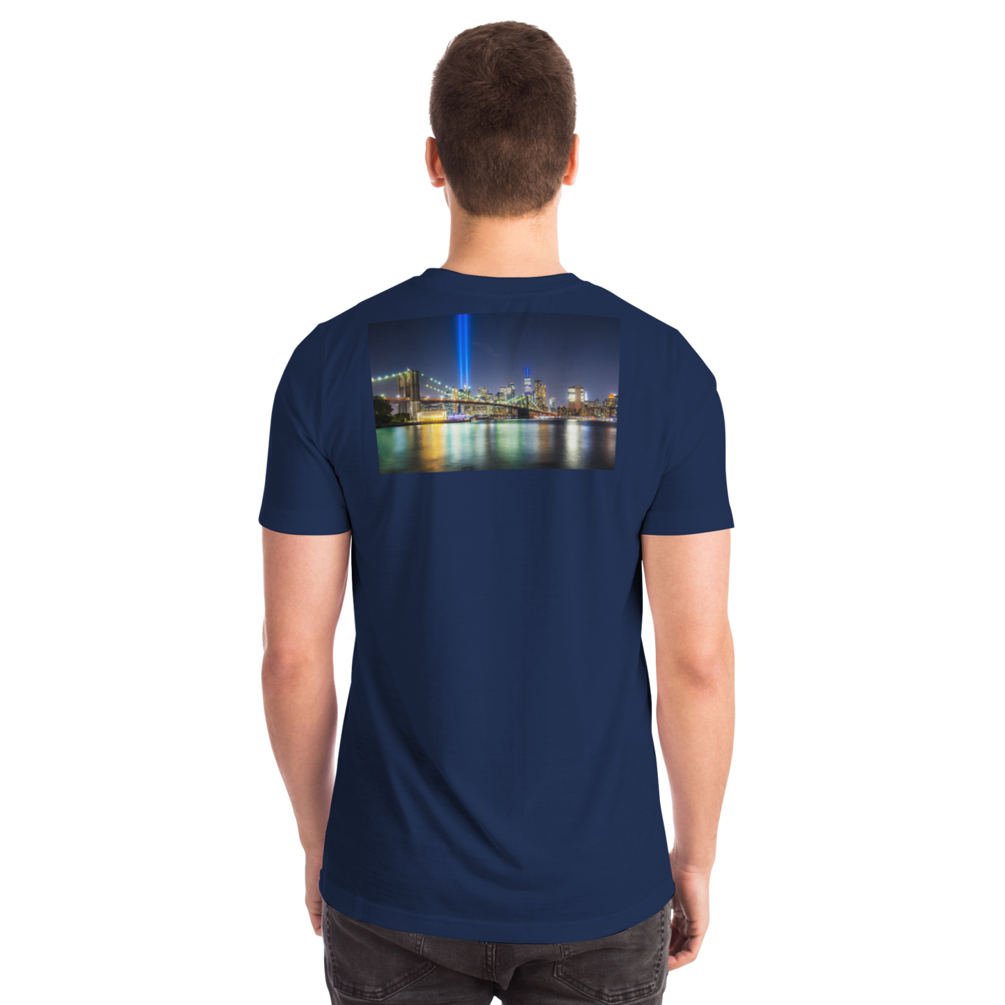 New York Navy Blue T-Shirt LIGHTS