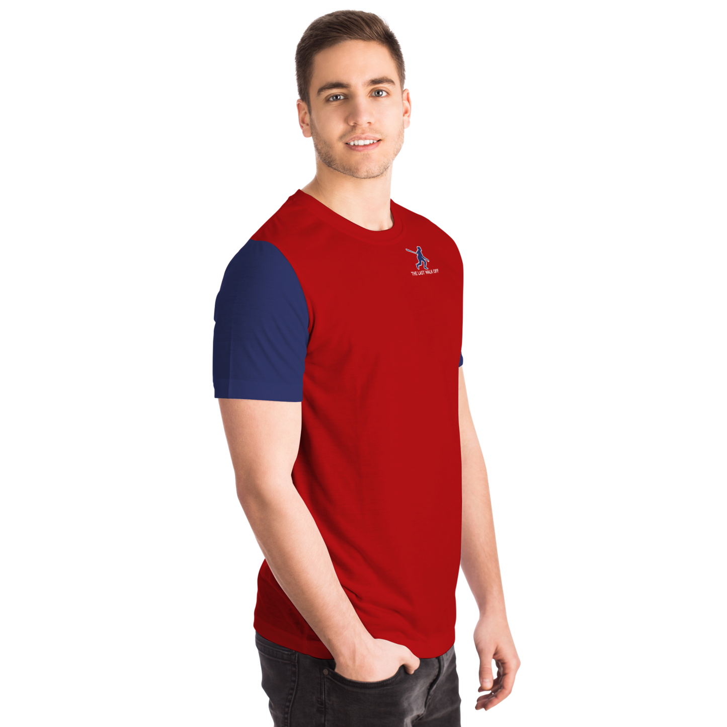 Washington Red Blue Short Sleeve Shirt