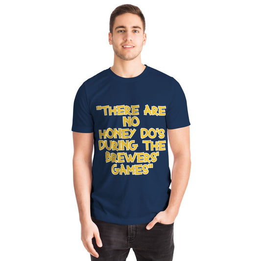 Honey Do's Navy Blue Yellow T-shirt 2