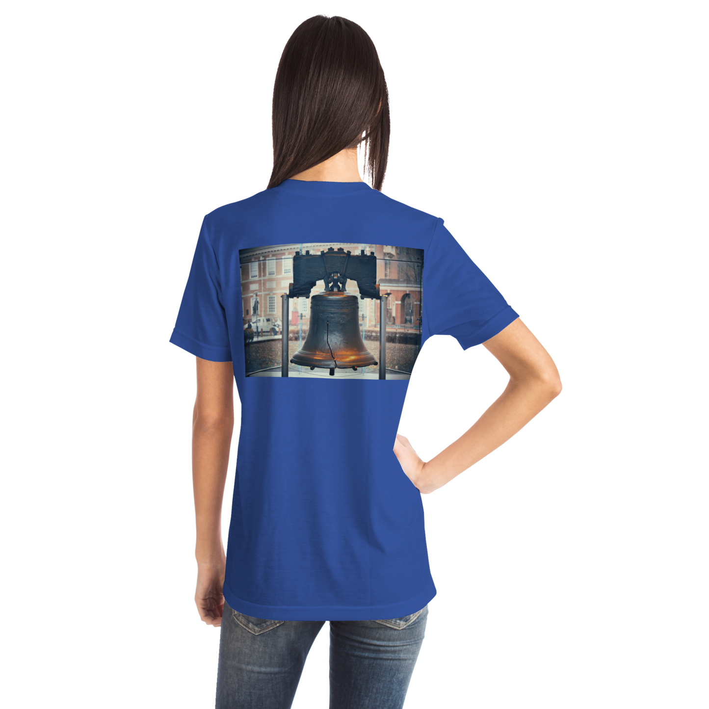 Philadelphia Blue T-Shirt Liberty Bell