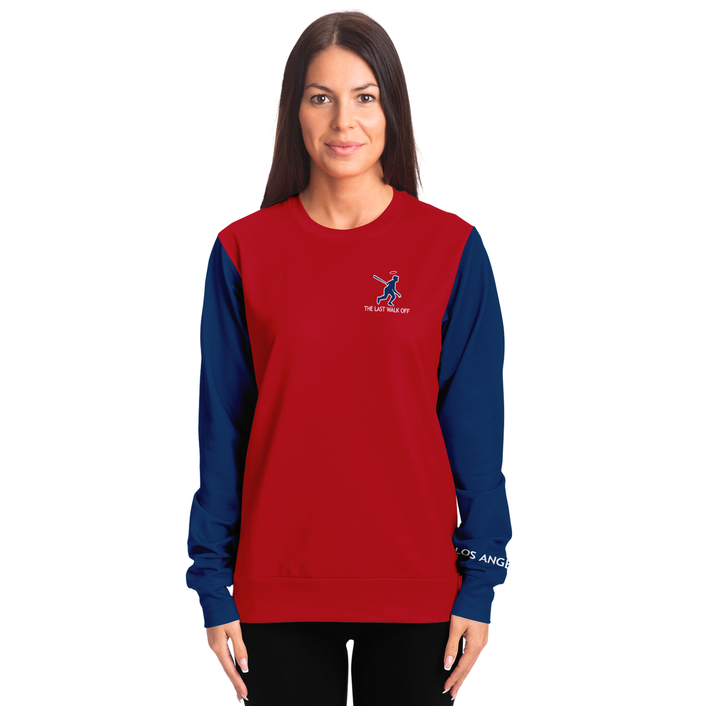 Los Angeles Blue Red Long Sleeve Shirt