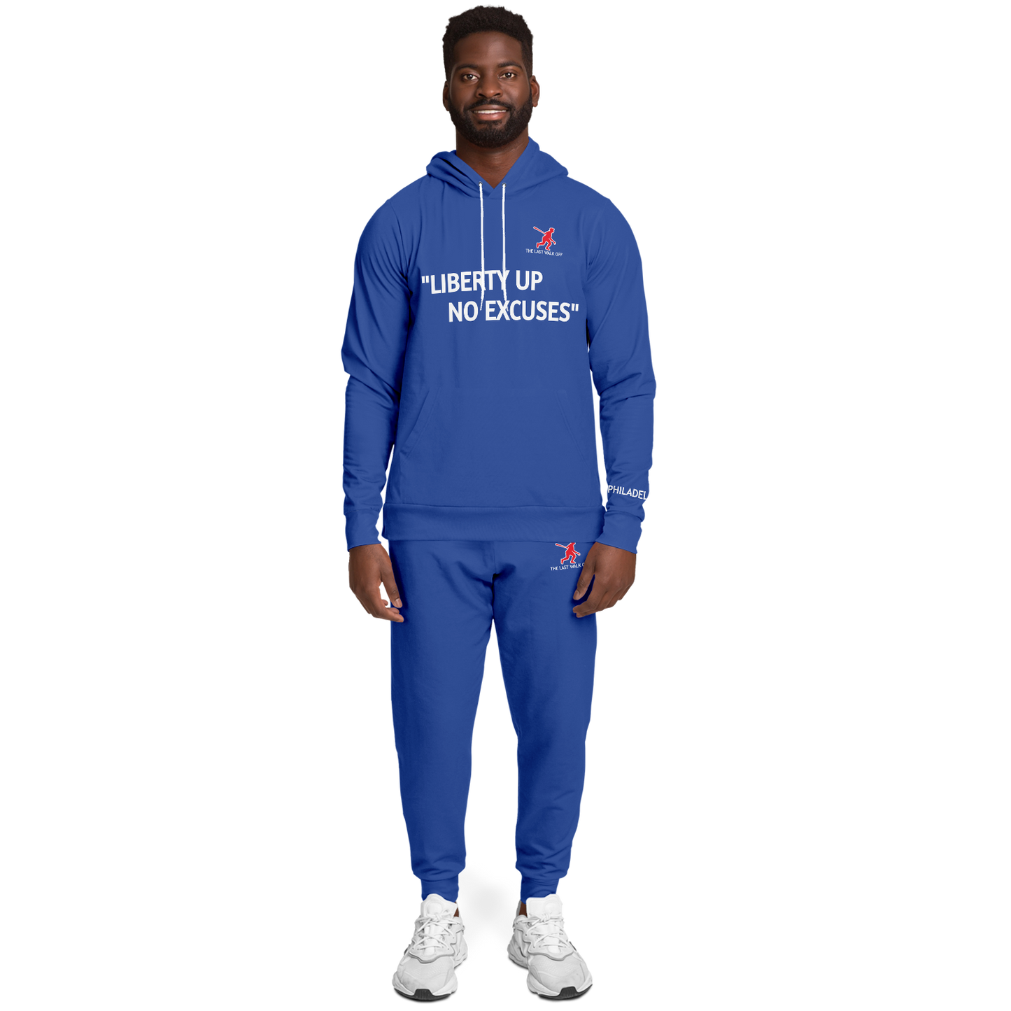 Philadelphia Blue Hoodie and Joggers Quote