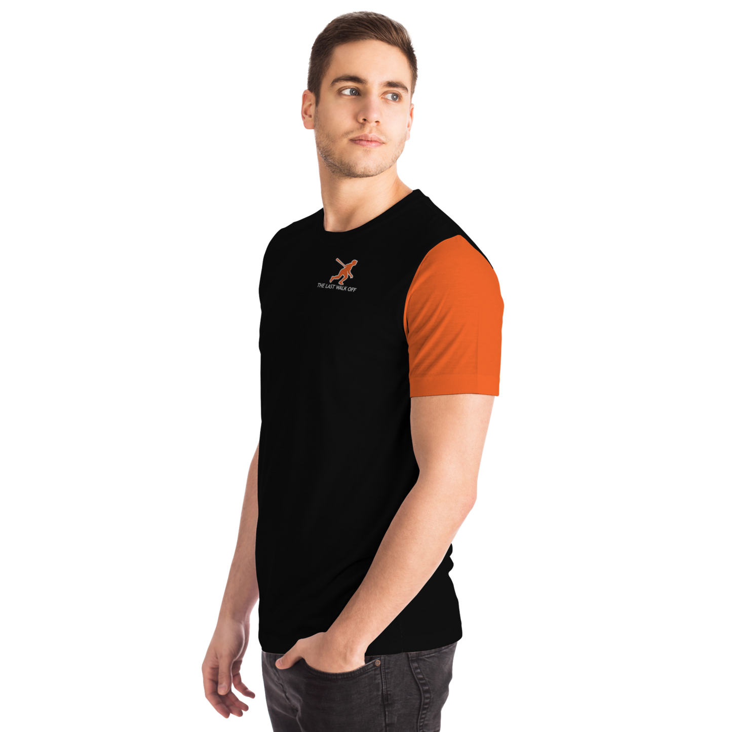 San Francisco Black Orange Short Sleeve Shirt