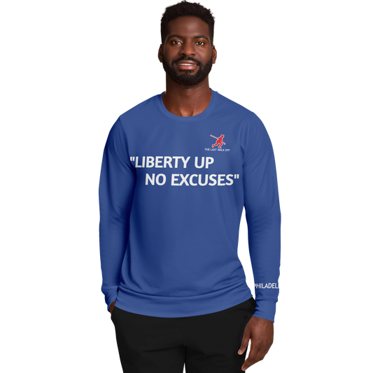 Philadelphia Blue Long Sleeve Shirt Quote