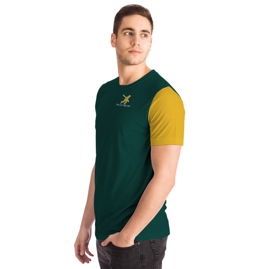 Oakland Green Gold Short Sleeve Shirt