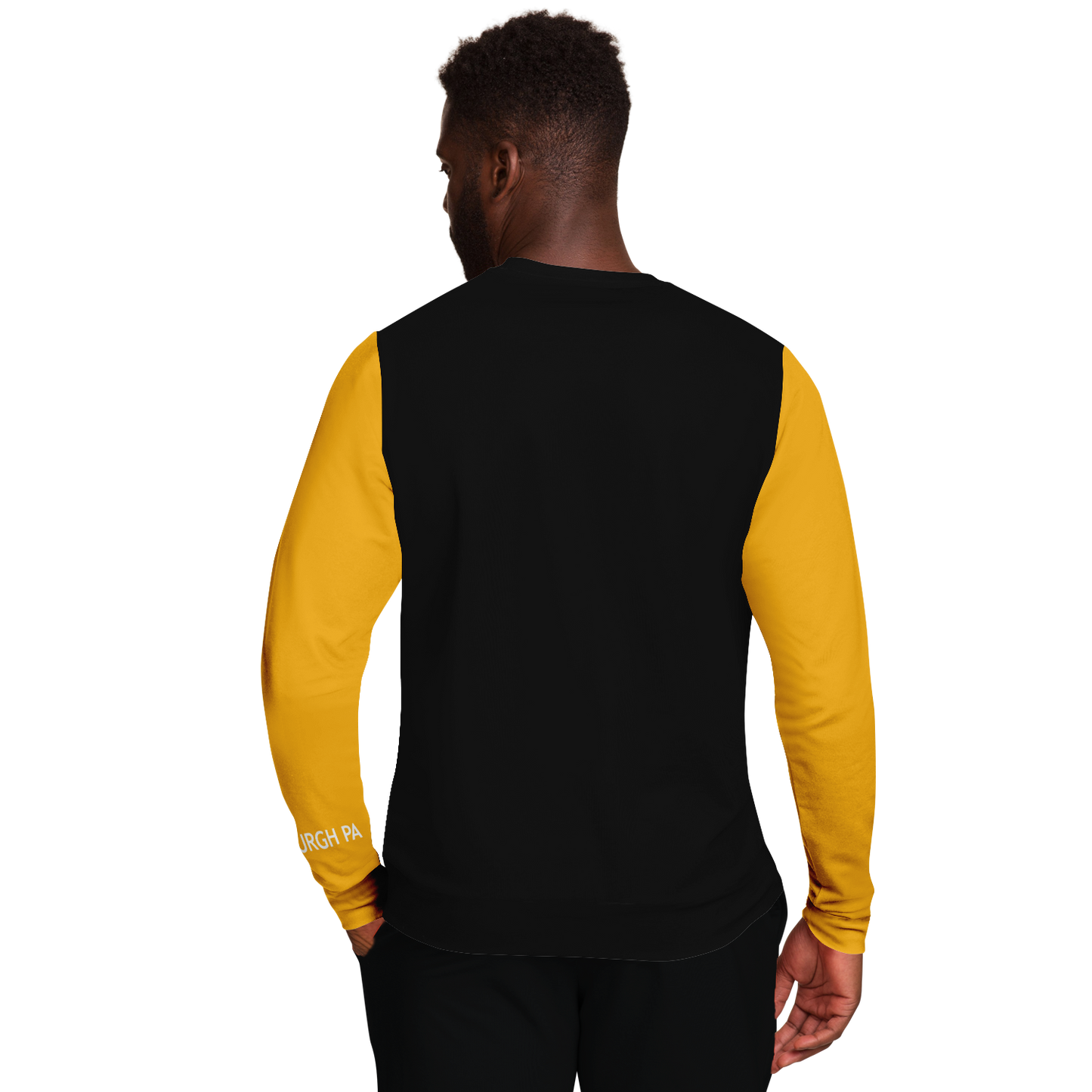 Pittsburgh Black Yellow Long Sleeve Shirt