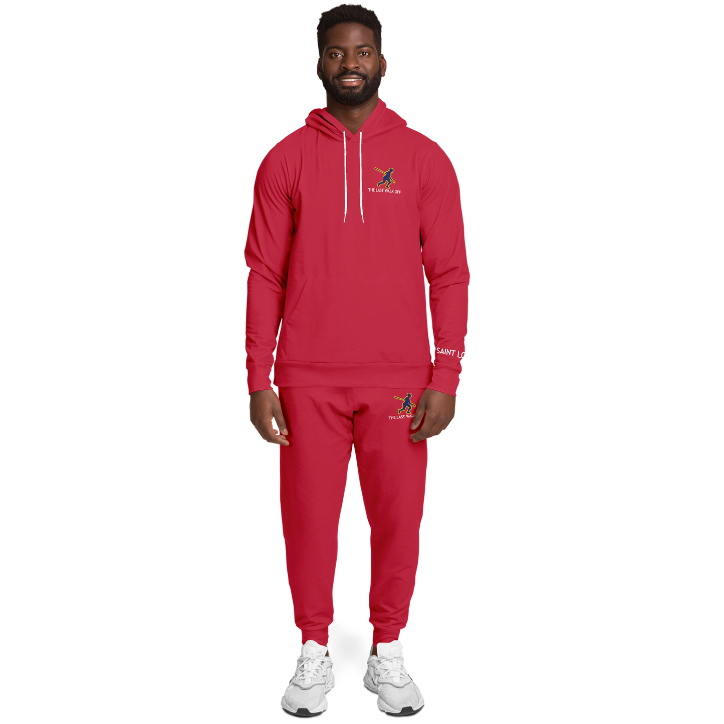 Saint Louis Red Hoodie and Joggers POST