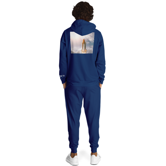 Houston Blue Hoodie and Joggers Rocket