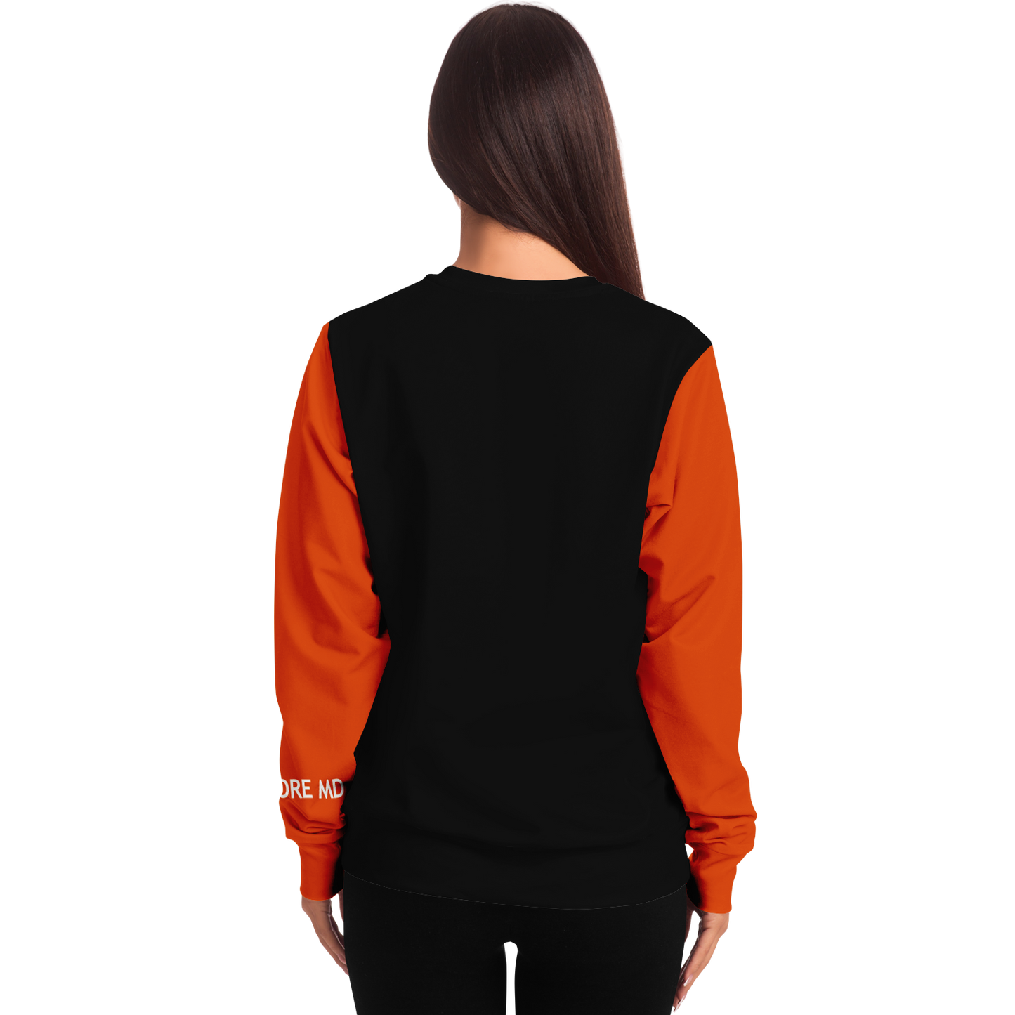 Baltimore Black Orange Long Sleeve Shirt