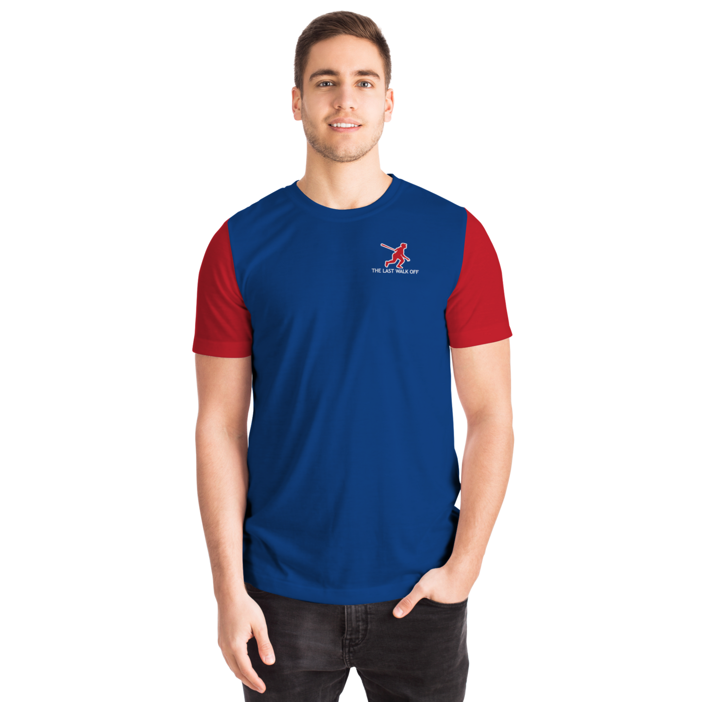 Texas Blue Red Short Sleeve Shirt