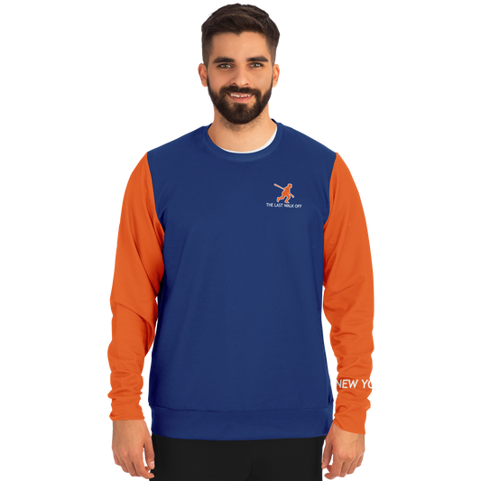 New York Blue Orange Long Sleeve Shirt