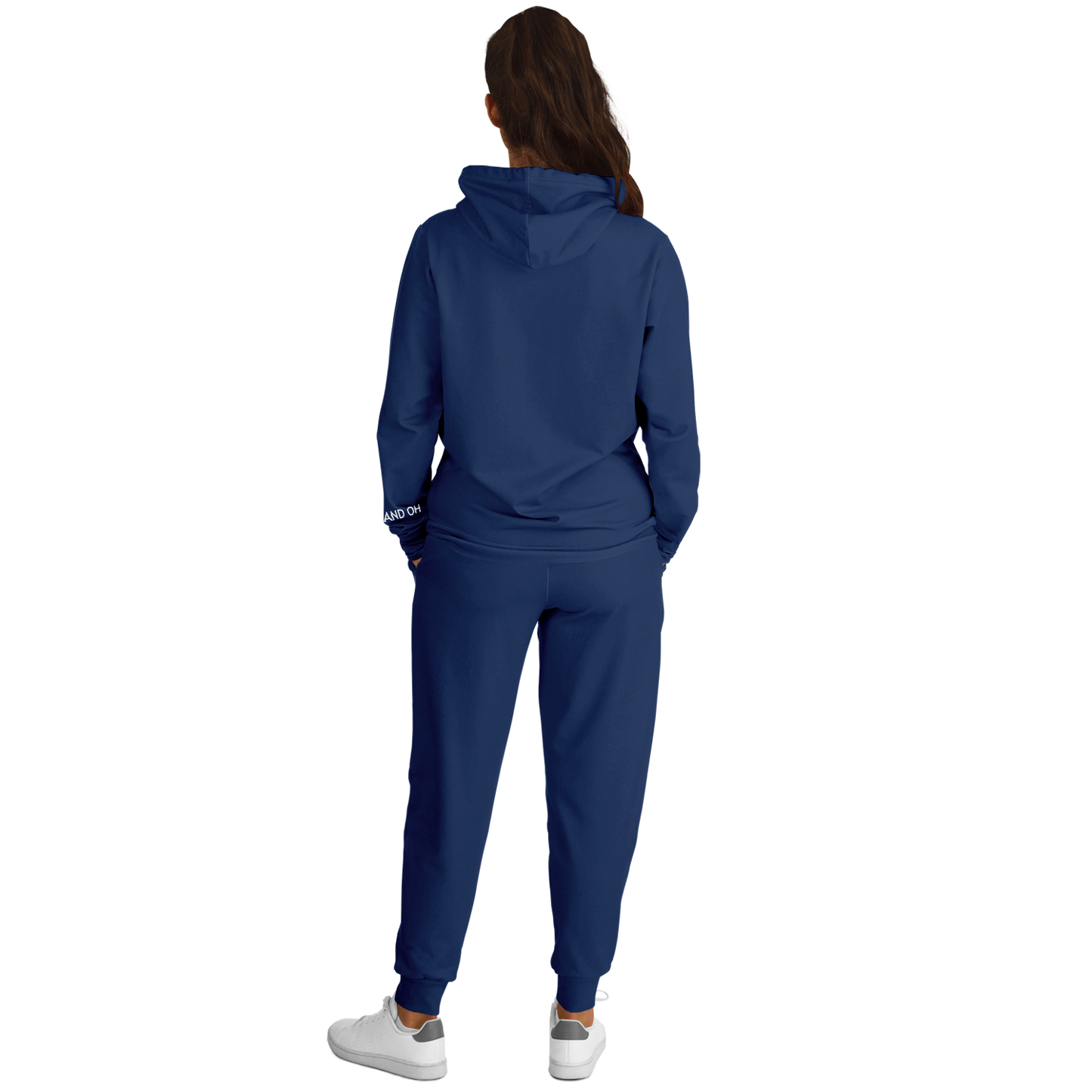 Cleveland Navy Blue Hoodie and Joggers POST
