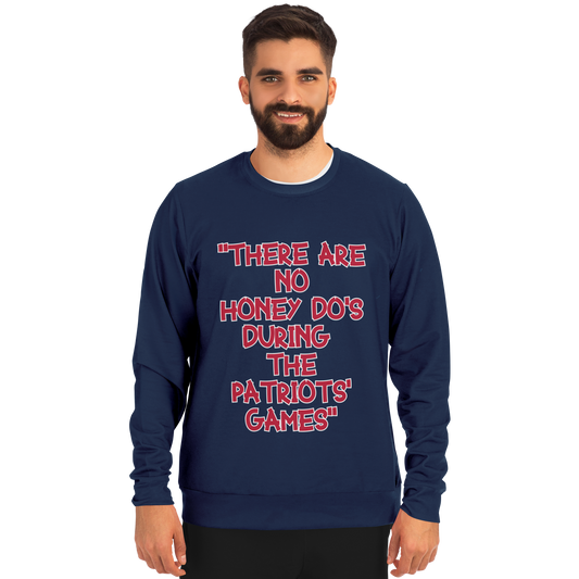 Honey Do's Blue Red Long Sleeve Shirt