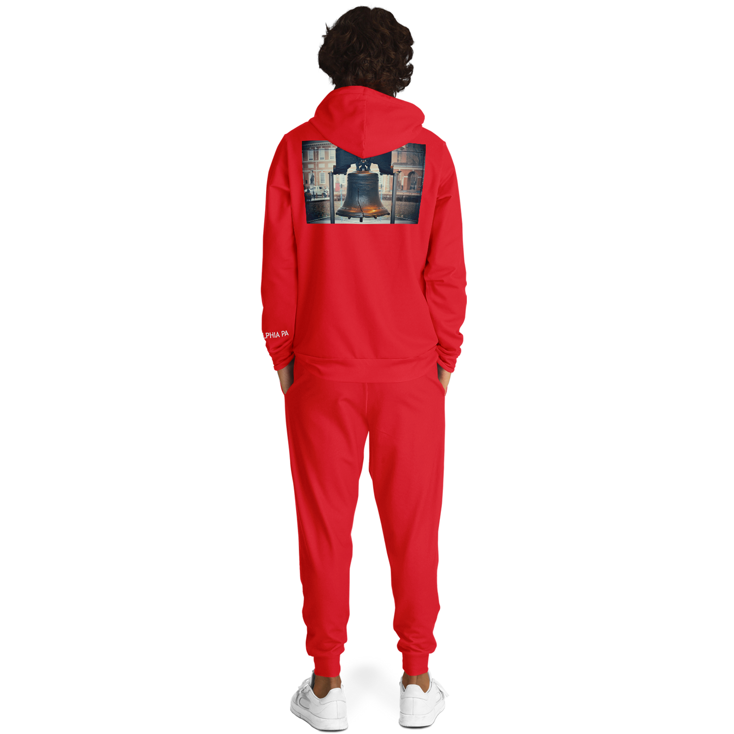 Philadelphia Red Hoodie and Joggers Liberty Bell