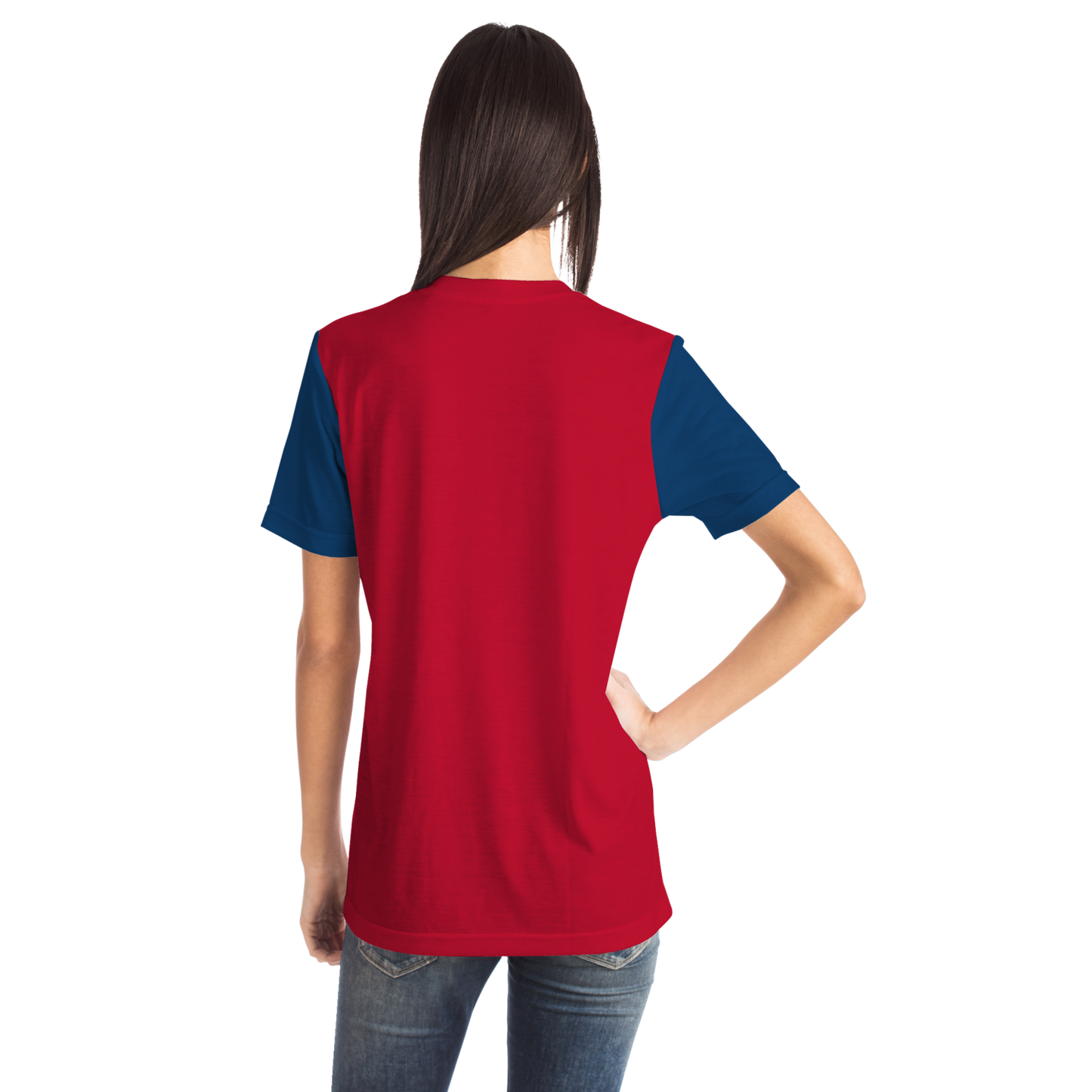 Los Angeles Blue Red Short Sleeve Shirt