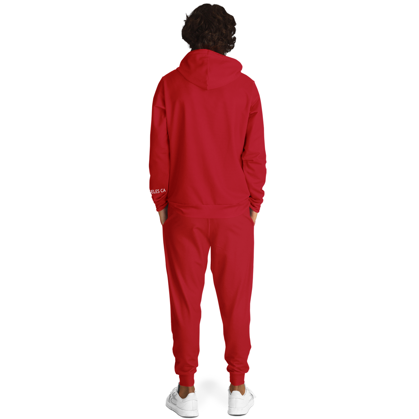 Los Angeles Red Hoodie and Joggers TWO