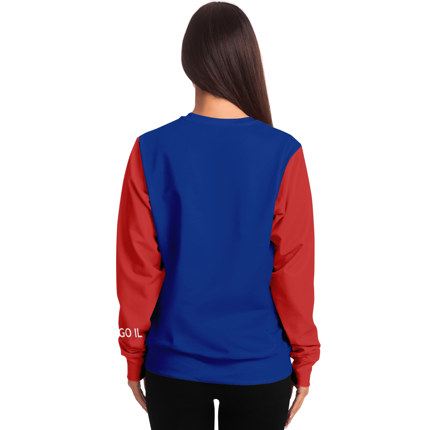 Chicago Blue Red Long Sleeve Shirt