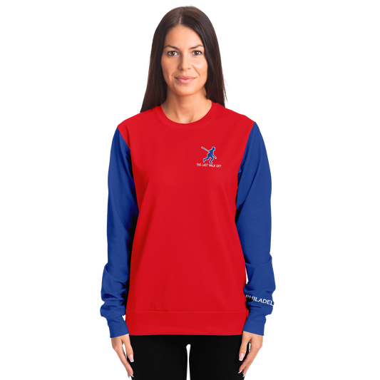 Philadelphia Red Blue Long Sleeve Shirt