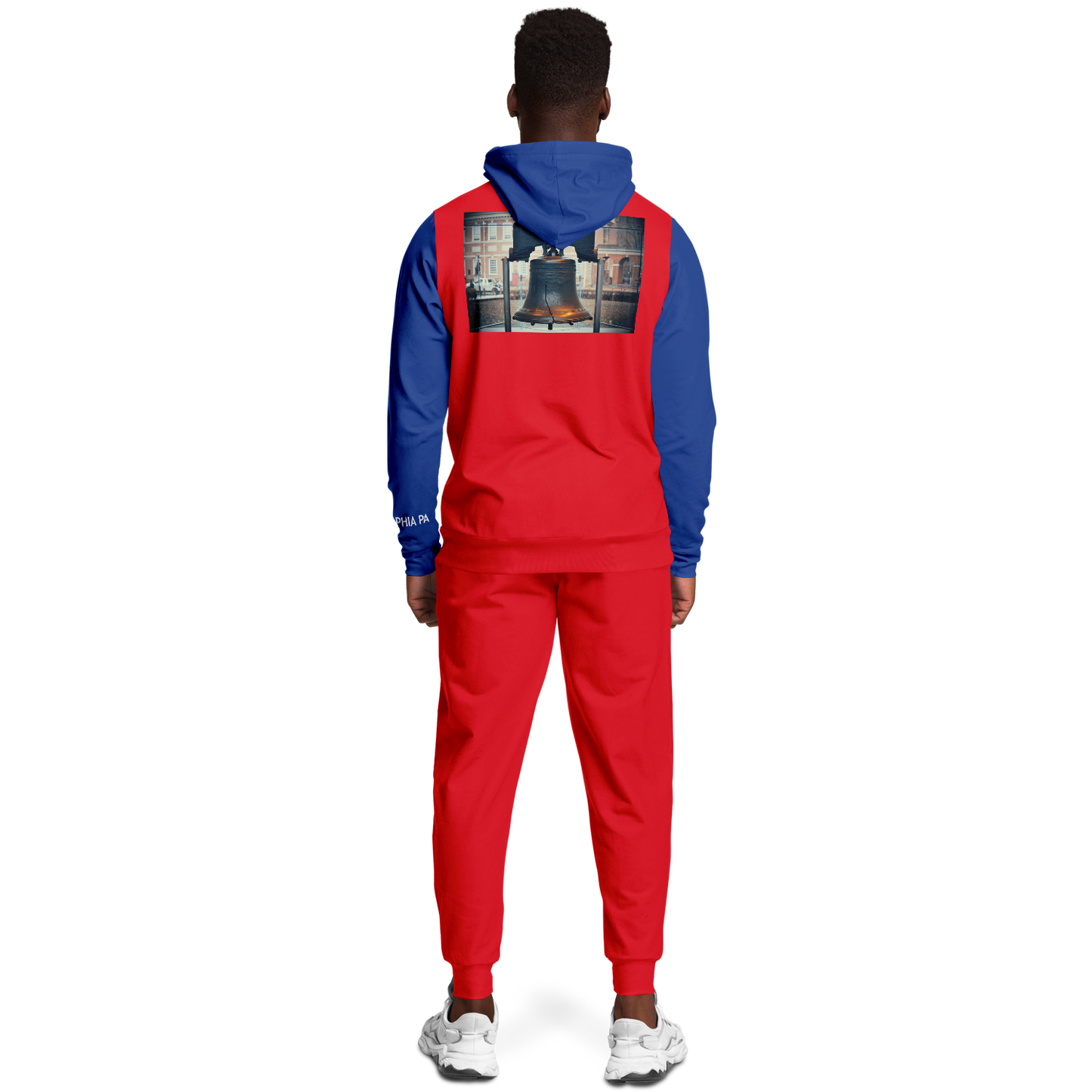 Philadelphia Red Blue Hoodie and Joggers Liberty Bell