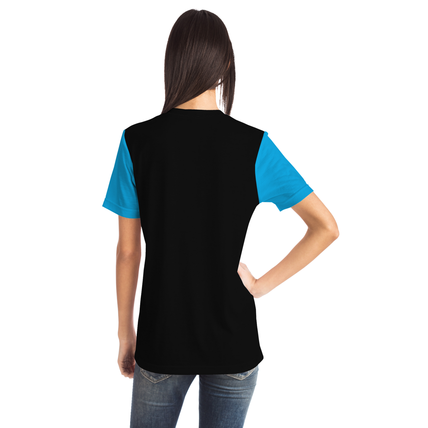 Miami Black Blue Short Sleeve Shirt