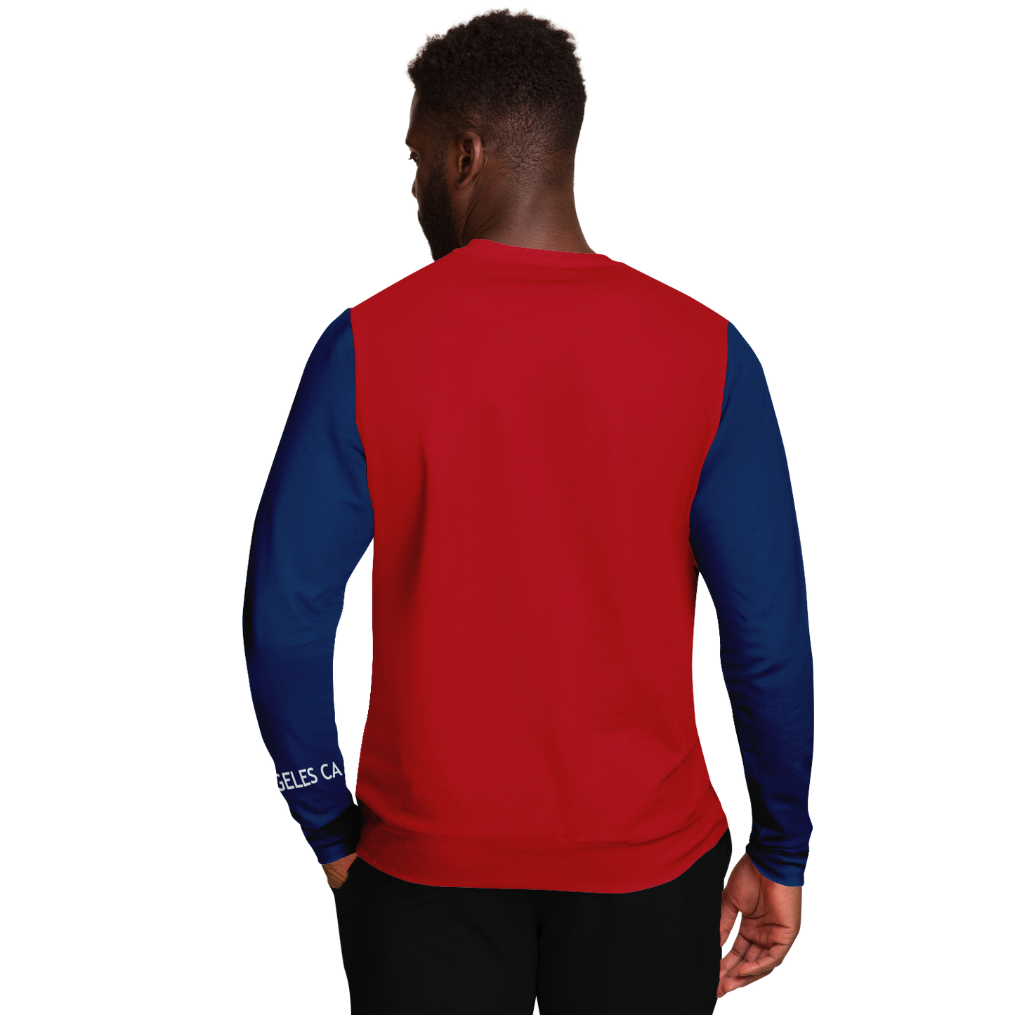 Los Angeles Blue Red Long Sleeve Shirt