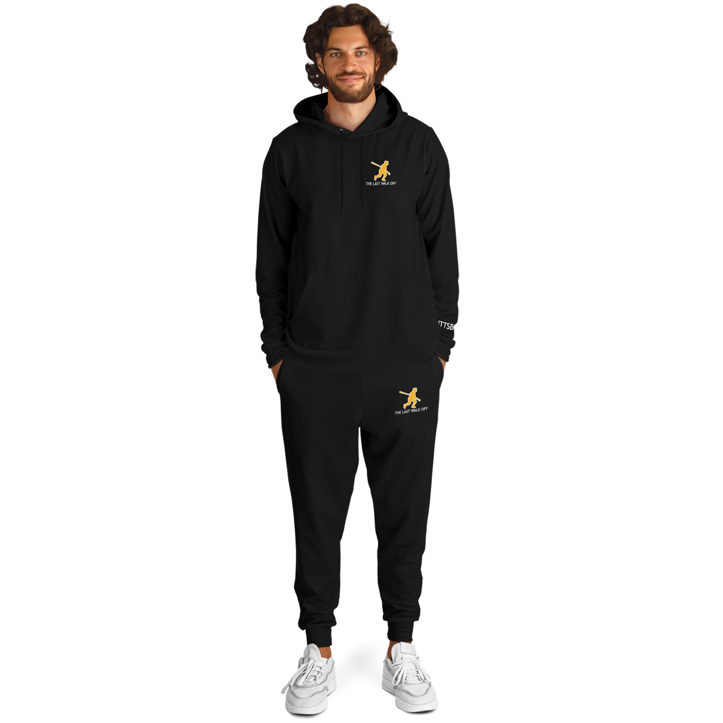 Pittsburgh Black Hoodie and Joggers TWO