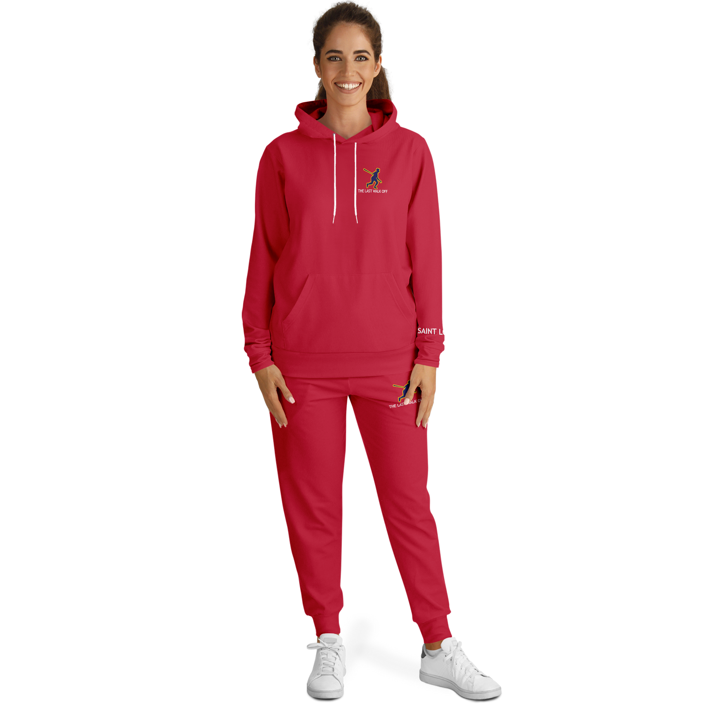 Saint Louis Red Hoodie and Joggers POST