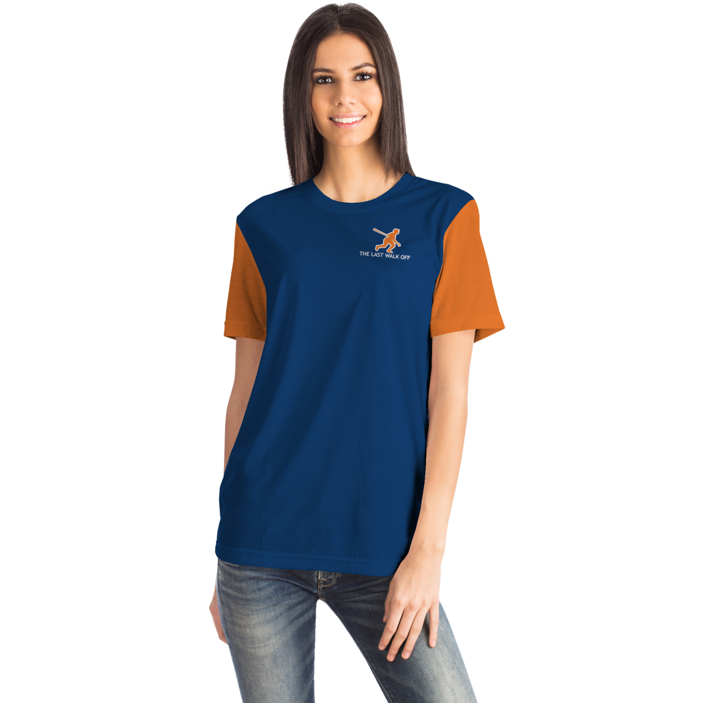Houston Blue Orange Short Sleeve Shirt