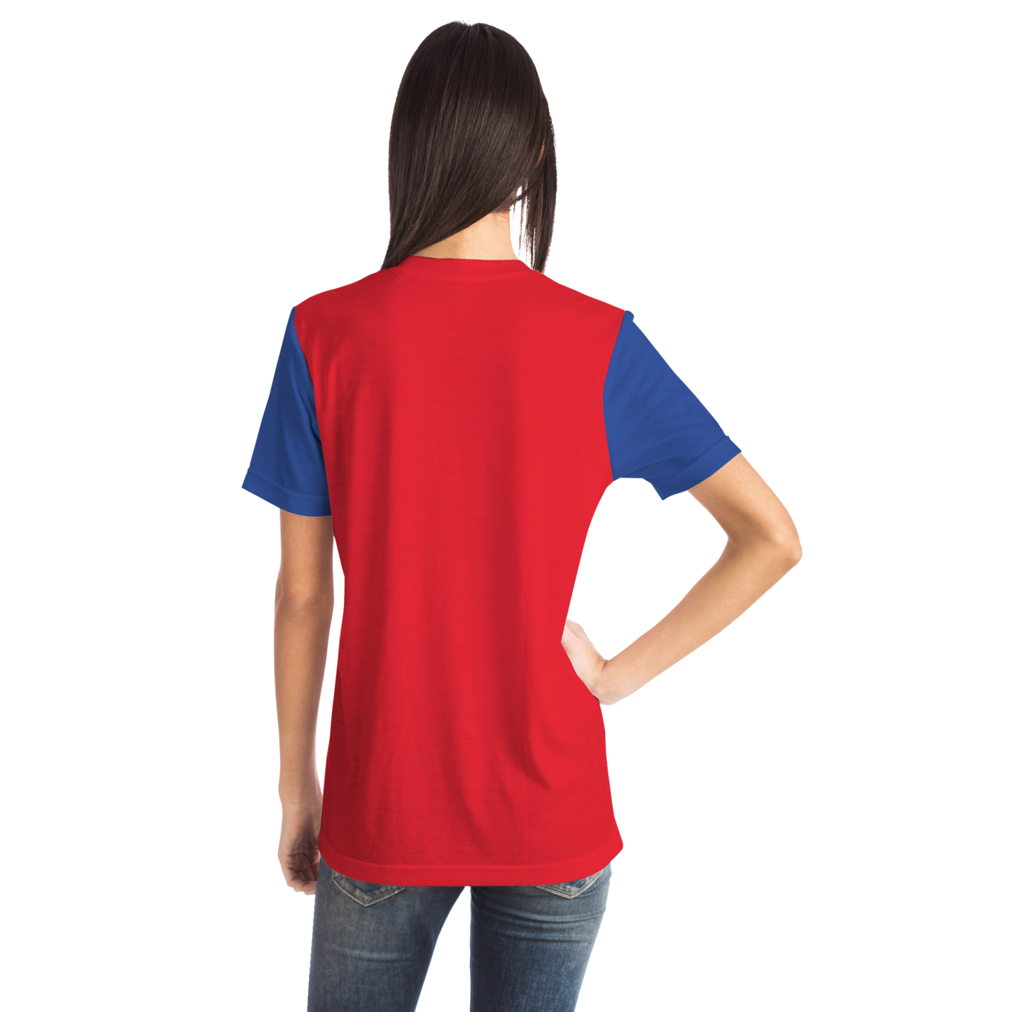 Philadelphia Red Blue Short Sleeve Shirt
