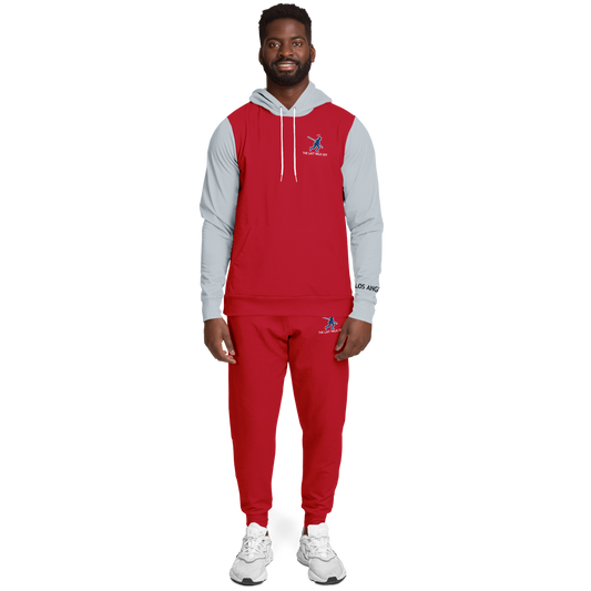 Los Angeles Red Hoodie and Joggers