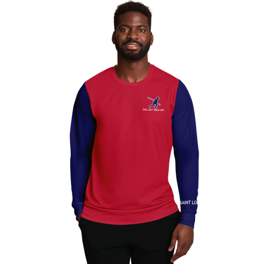 Saint Louis Red Blue Long Sleeve Shirt