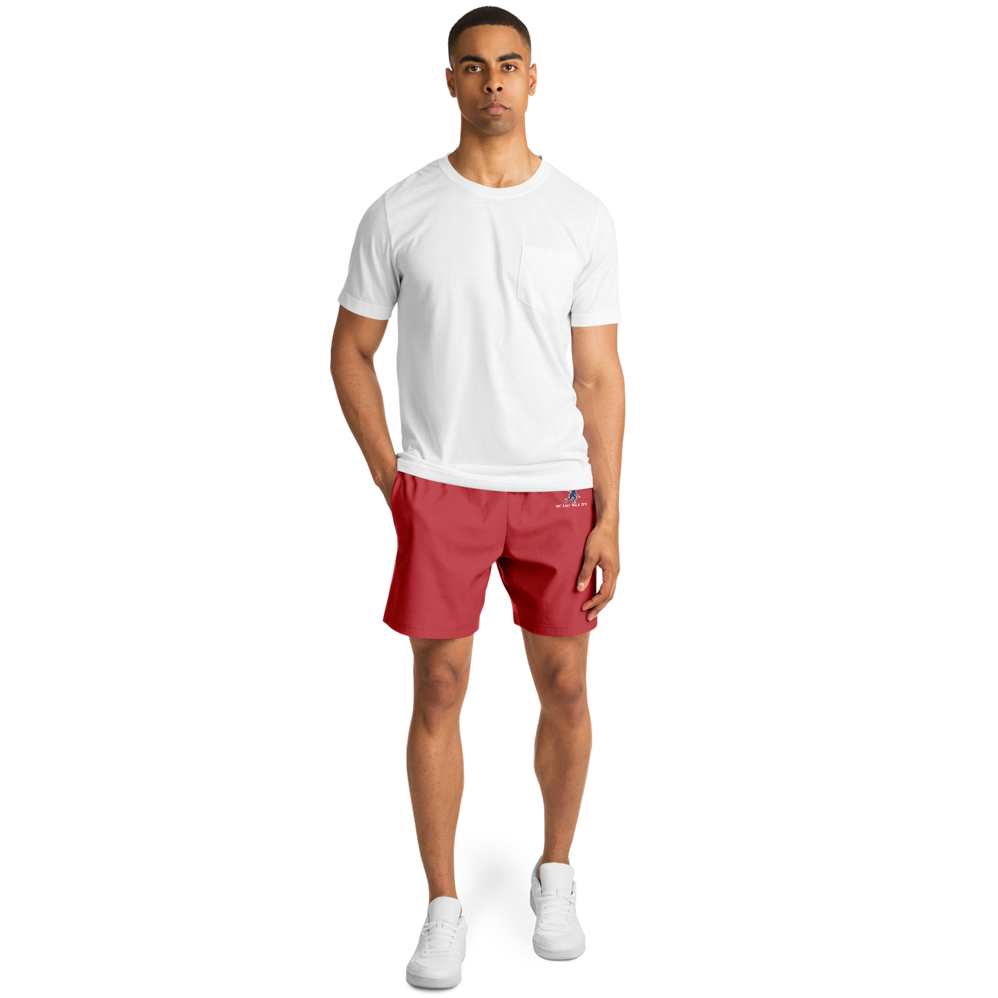 Boston Men's Red Shorts