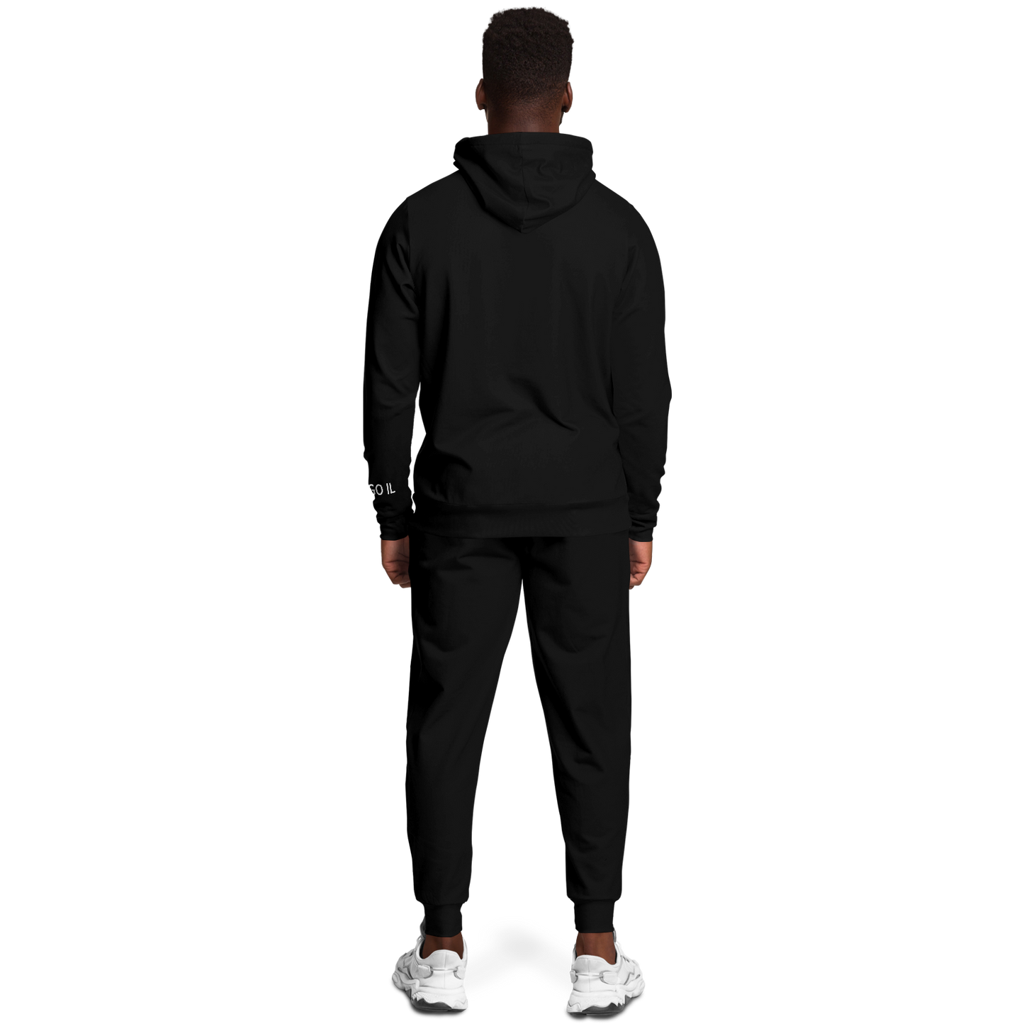 Chicago Black Hoodie and Joggers TWO