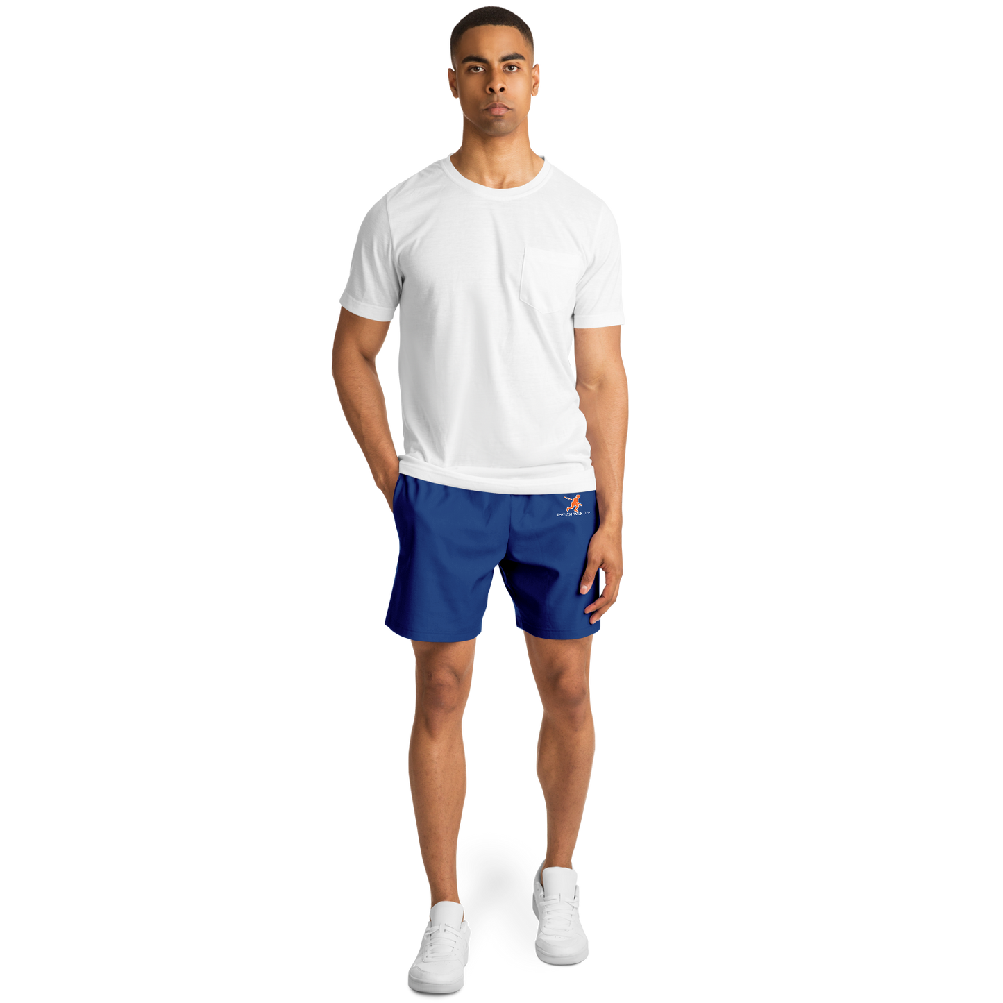 New York Men's Blue Shorts