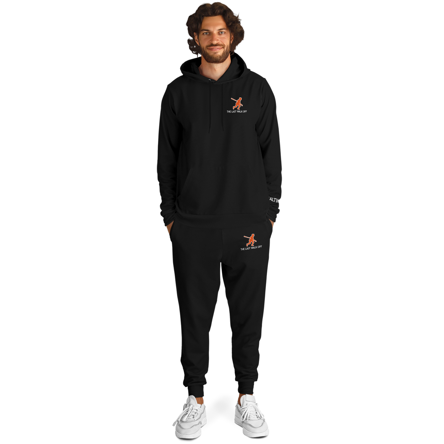 Baltimore Black Hoodie and Joggers Two