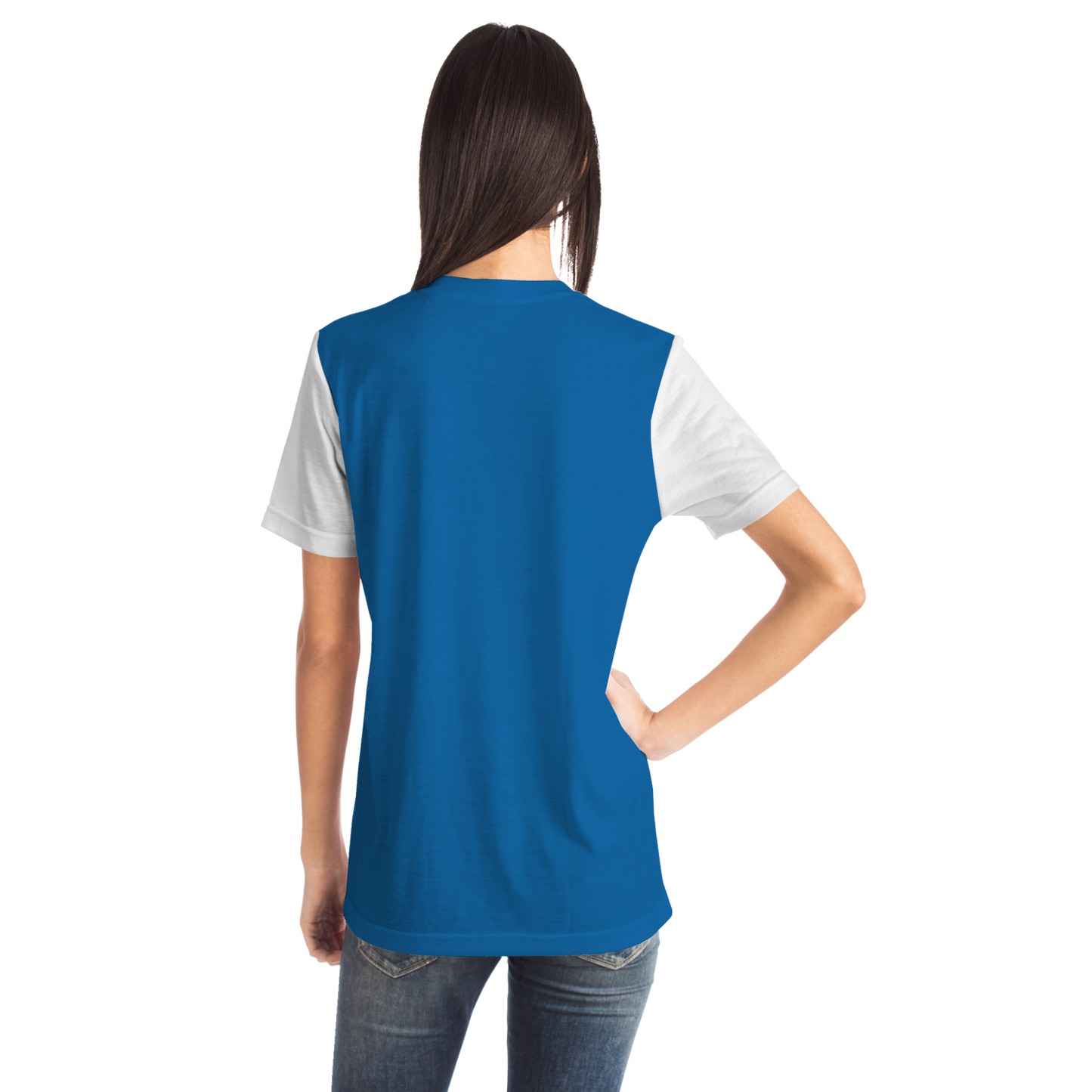 Los Angeles Blue White Short Sleeve Shirt