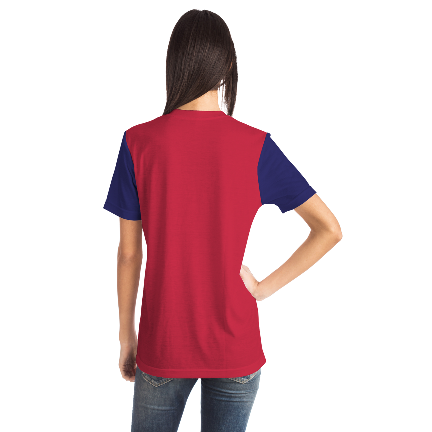 Saint Louis Red Blue Short Sleeve Shirt