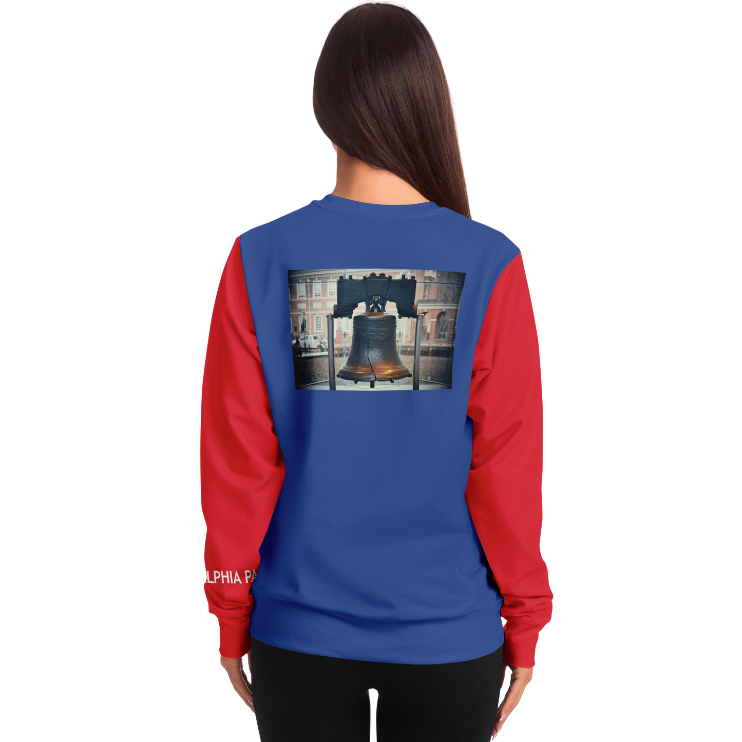 Philadelphia Blue Red Long Sleeve Shirt Quote