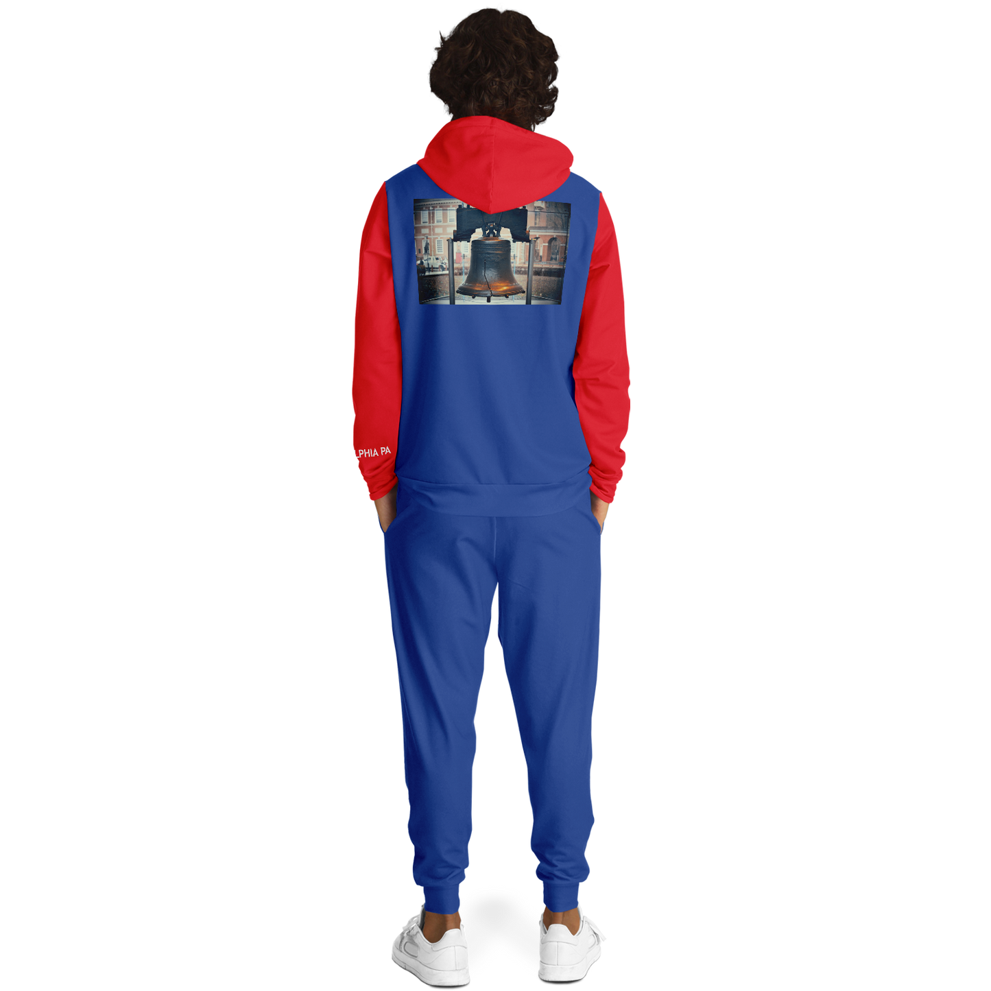 Philadelphia Blue Red Hoodie and Joggers Quote