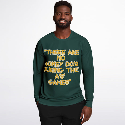 Honey Do's Green Yellow Long Sleeve Shirt 2